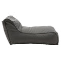 Puf Lara 100% impermeabil, Gri inchis, 150x60x40 cm, detaliu produs