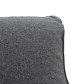 Puf Lara 100% impermeabil, Gri inchis, 150x60x40 cm, foto produs 21