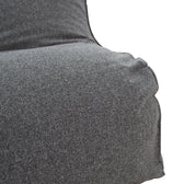Puf Lara 100% impermeabil, Gri inchis, 150x60x40 cm, foto produs 22