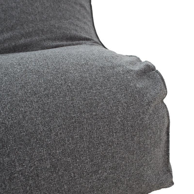 Puf Lara 100% impermeabil, Gri inchis, 150x60x40 cm, foto produs 22