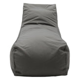 Puf Lara 100% impermeabil, Gri inchis, 150x60x40 cm