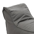 Puf Lara 100% impermeabil, Gri inchis, 150x60x40 cm, foto produs