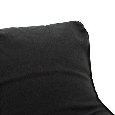 Puf Lara 100% impermeabil, Gri inchis, 150x60x40 cm, foto produs 9
