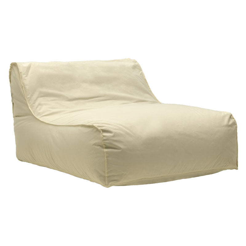 Puf Leandro impermeabil, 110x105x60 cm - Bej