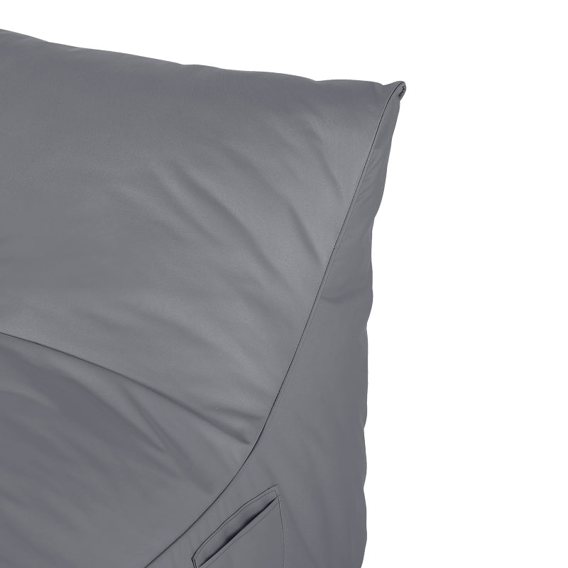 Puf Otenda, Bej - Antracit, 67x110x65 cm - Antracit