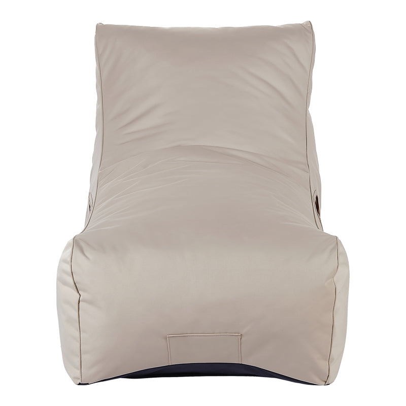 Puf Otenda, Bej - Antracit, 67x110x65 cm - Bej