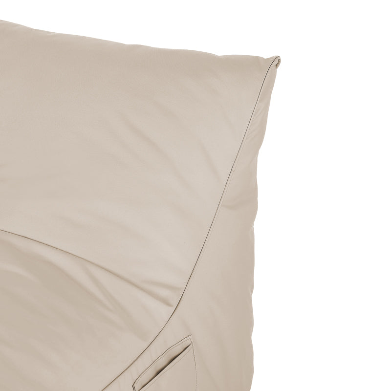 Puf Otenda, Bej - Antracit, 67x110x65 cm - Bej