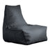 Puf șezlong impermeabil Leverian, textil, 76x82x65 cm, antracit