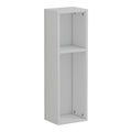 Racks Raft de perete-noptiera alb 20x15x65 cm
