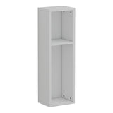 Racks Raft de perete-noptiera, alb, 20x15x65 cm