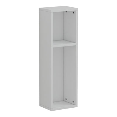 Racks Raft de perete-noptiera alb 20x15x65 cm