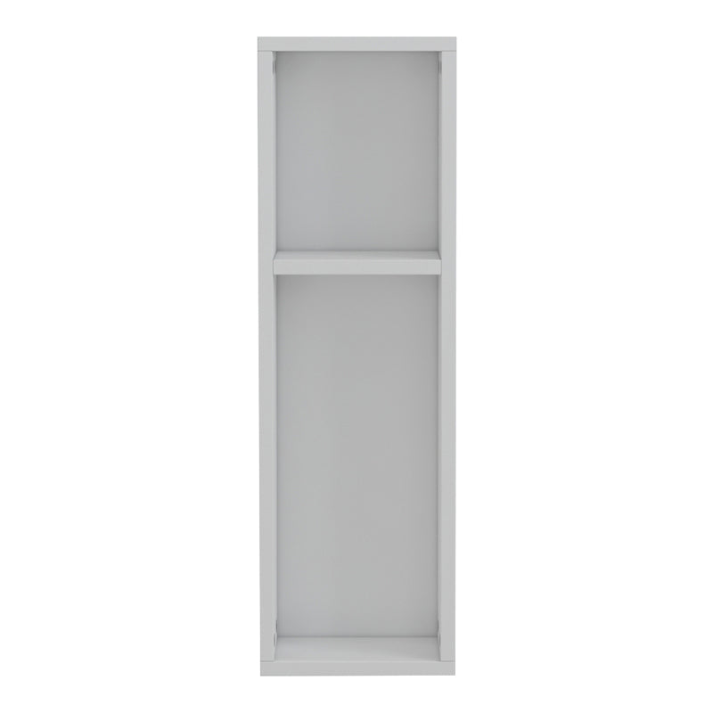 Racks Raft de perete-noptiera, alb, 20x15x65 cm, imagine suplimentara