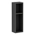 Racks Raft de perete-noptiera Gri 20x15x65 cm