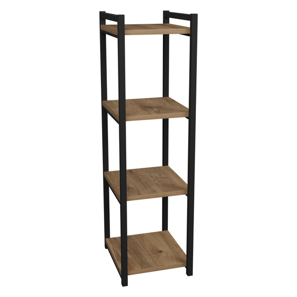 Raft bucatarie Harvey, natural - negru, 33x28x100 cm