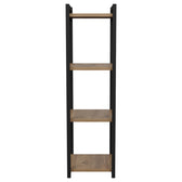 Raft bucatarie Harvey, natural - negru, 33x28x100 cm, detaliu produs