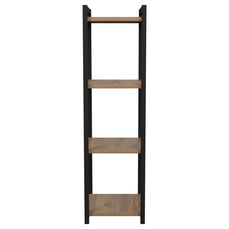 Raft bucatarie Harvey, natural - negru, 33x28x100 cm, detaliu produs