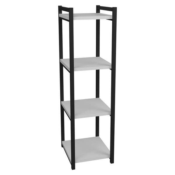 Raft bucatarie Harvey, negru - alb, 33x28x100 cm