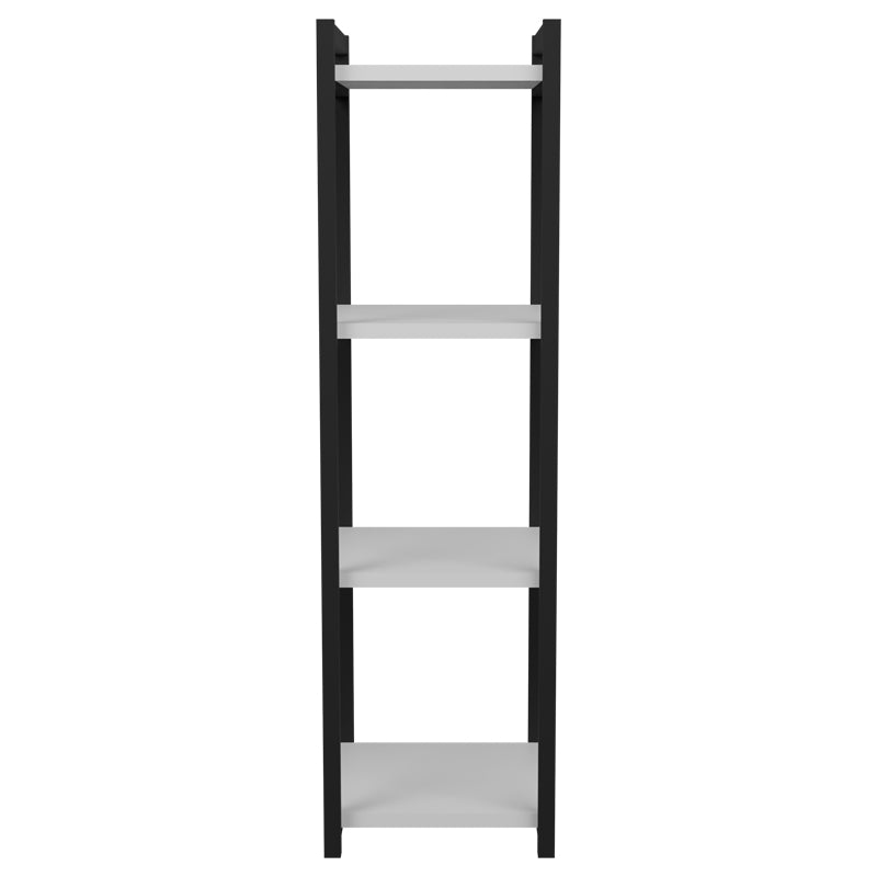 Raft bucatarie Harvey, negru - alb, 33x28x100 cm