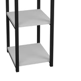 Raft bucatarie Harvey, negru - alb, 33x28x100 cm
