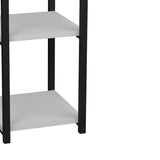 Raft bucatarie Harvey, negru - alb, 33x28x70 cm