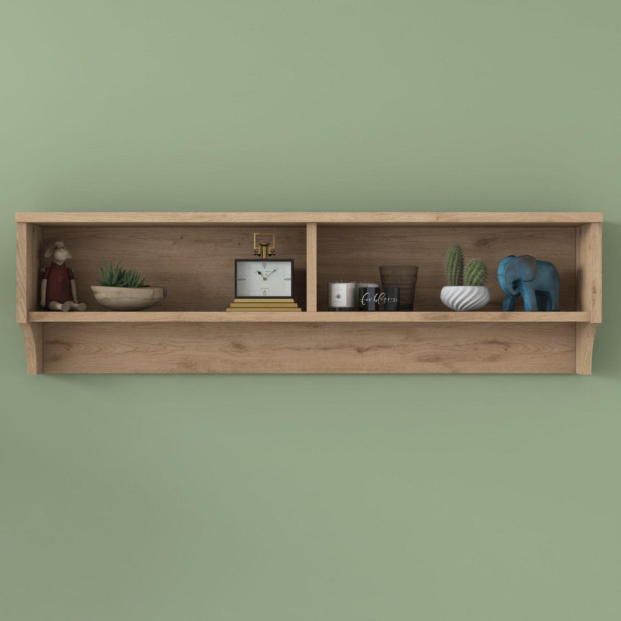 Raft de bucatarie Bolu, Nuc, 120 x 38 x 22 cm