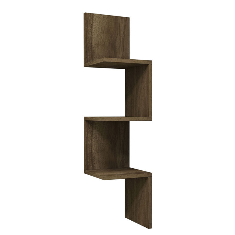 Raft de colt Insta, nuc, 25x25x105 cm - Nuc