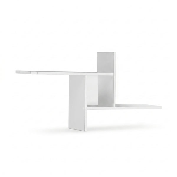 Raft de perete Adore Windmill cu 3 Compartimente, 100x50x18 cm