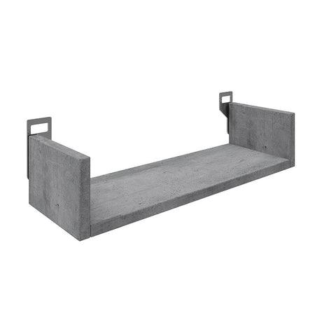 Raft de perete cu functie de depozitare Derva, Lemn, Diverse culori, 45x15x10 cm
