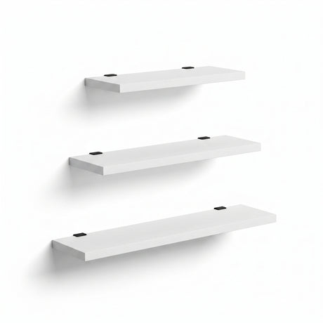 Raft de perete Leila, 3 Piese, 50 x 2 x 14 cm