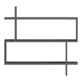 Raft de perete Parallel, Sonoma, 70x22x66 cm - Antracit