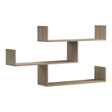 Raft de perete Tibet, Sonoma, 120x22x67 cm - Sonoma
