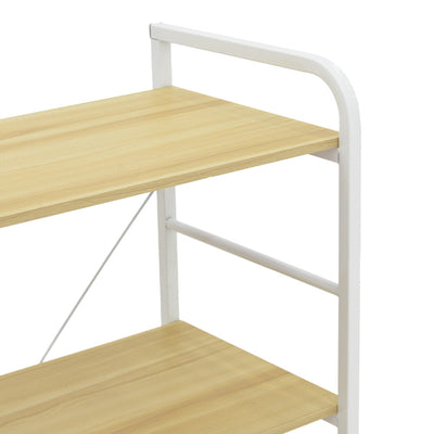 Raft de podea Depo, Alb, 60x40x120 cm, perspectiva suplimentara