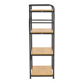 Raft de podea Depo, Negru, 60x40x120 cm, imagine suplimentara