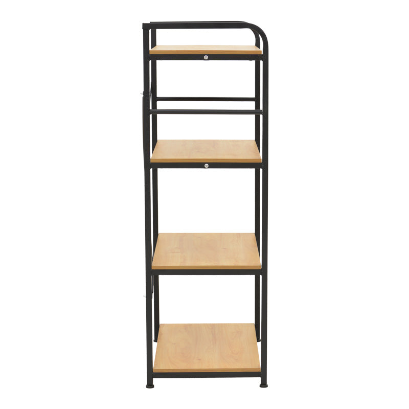 Raft de podea Depo, Negru, 60x40x120 cm, imagine suplimentara