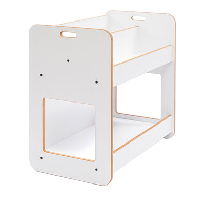 Biblioteca Copii Raft Dovere alb, 56x34x44 cm
