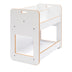 Biblioteca Copii Raft Dovere alb, 56x34x44 cm