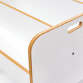 Raft Dovere, alb, 56x34x44 cm, perspectiva suplimentara
