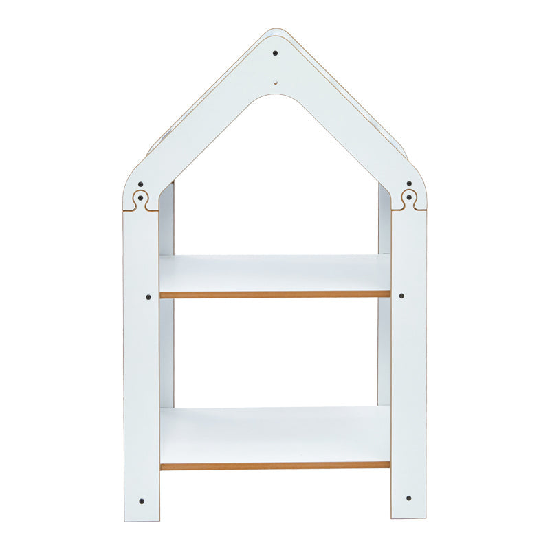 Raft Montessori Zoilen, MDF, 50x30x80 cm - Alb-Albastru
