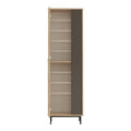 Raft pantofi Scarpiera 9 locuri, Natural-antracit, 57x36x186 cm, foto produs