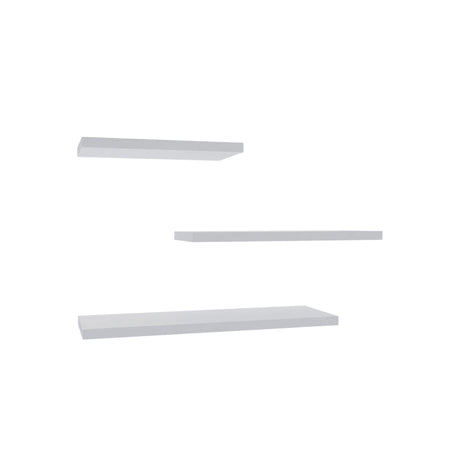 Raft perete Leila set de 3 pachet, Natural, 40x14 cm