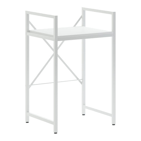 Raft suport pentru masina de spalat si uscator Delavar, Metal, 72x60x116 cm