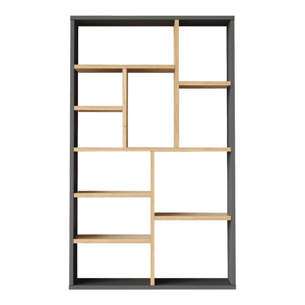 Raftul Boteca pentru 10 persoane nuante Naturale-, Alb - Natural, 75x22x124 cm