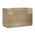 birou modern Receptie cu rafturi Lotus, Lemn, 180x70x110 cm