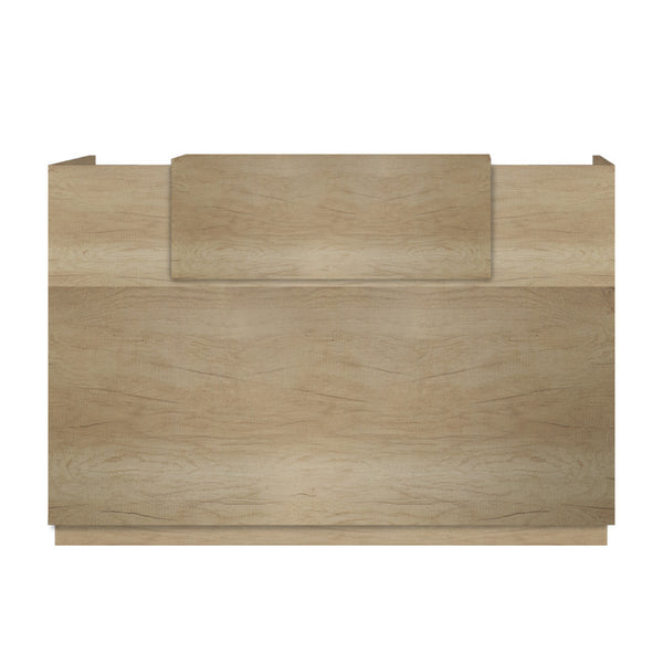 Receptie cu rafturi Lotus, Lemn, Stejar, 180x70x110 cm
