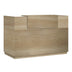 birou modern Receptie din lemn, Lotus, Stejar, 200x70x110 cm
