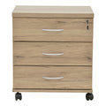 Rollbox cu rotile Anze, Natural, 48x38x53 cm, detaliu produs