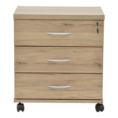 Rollbox cu rotile Anze, Natural, 48x38x53 cm, detaliu produs