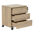 Rollbox cu rotile Anze, Natural, 48x38x53 cm, perspectiva suplimentara