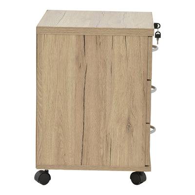 Rollbox cu rotile Anze, Natural, 48x38x53 cm, foto produs
