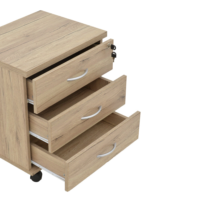 Rollbox cu rotile Anze, Natural, 48x38x53 cm, foto produs 6
